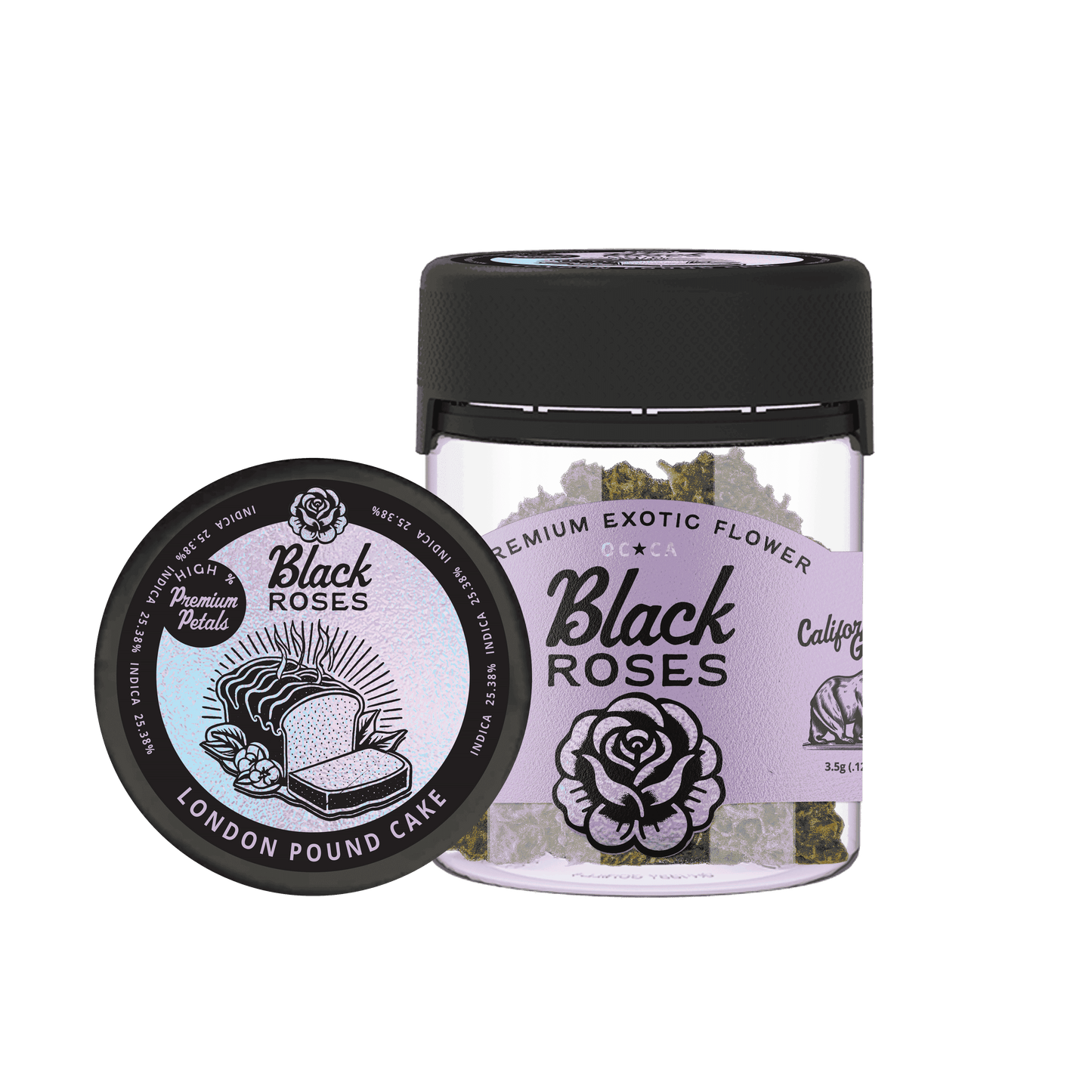 Black Roses Prem Exotic THCA Flower 3.5g (SINGLE)