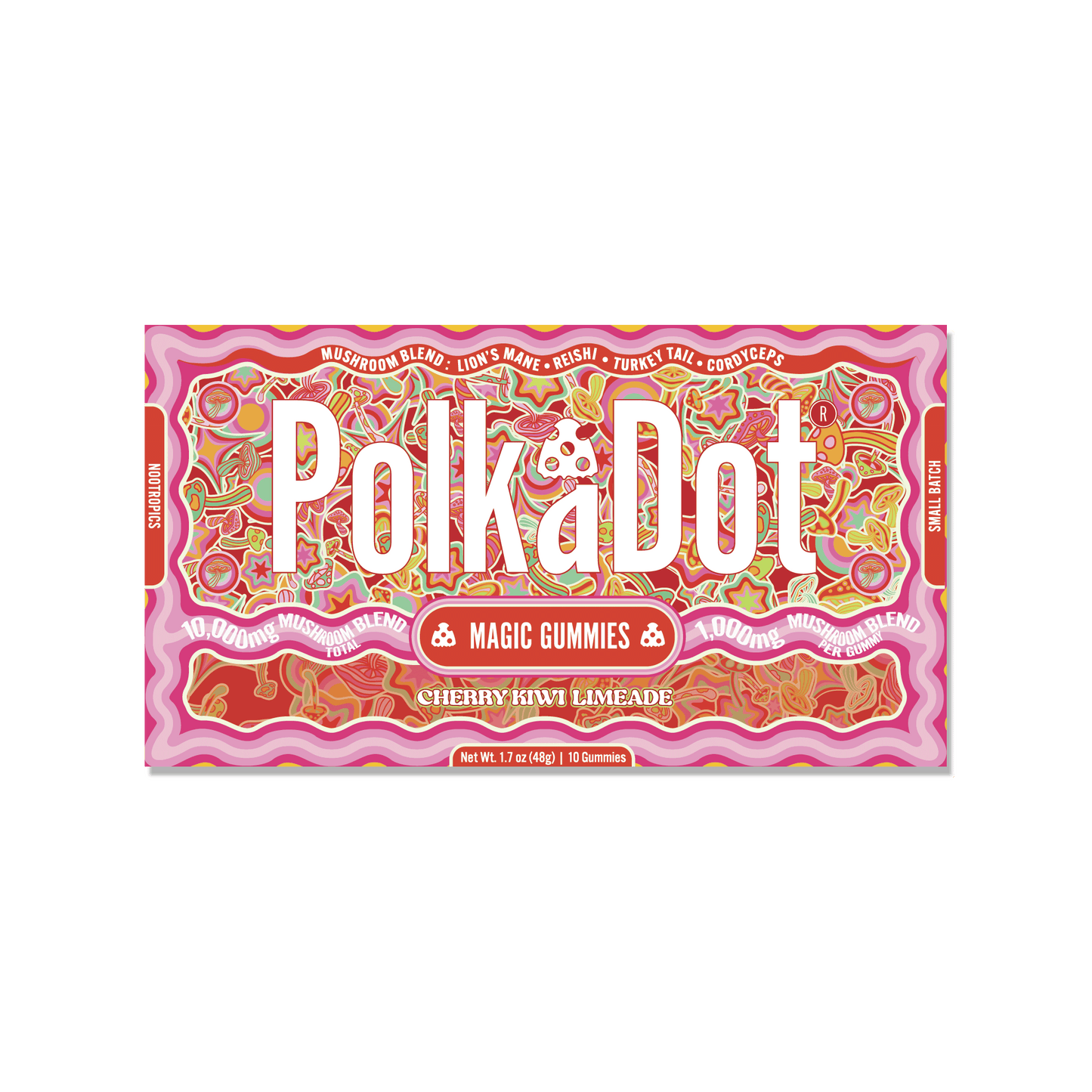 Polkadot Mushroom Magic Gummies 10000mg (10/pack)