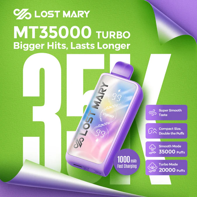 Lost Mary MT35K Turbo Disposable 18mL (5/pack)
