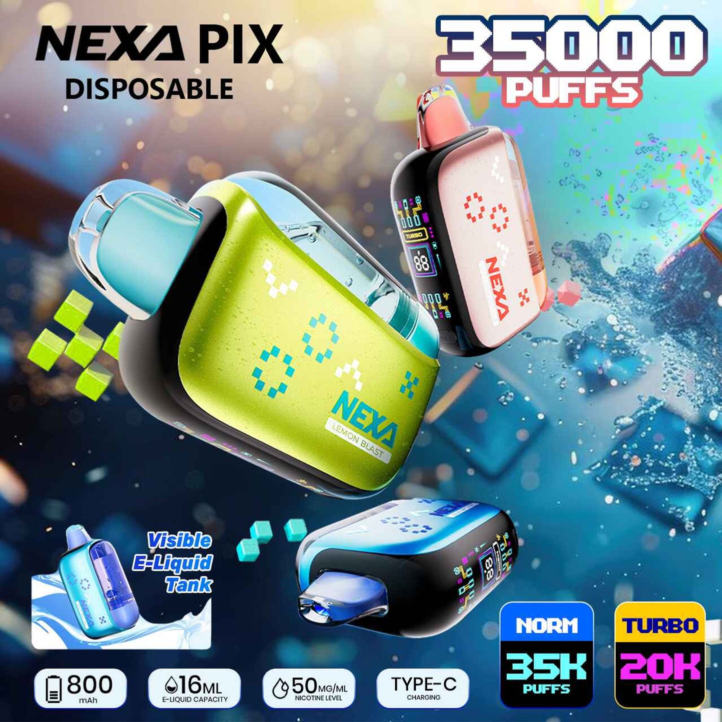 Nexa PIX 35000 Disposable 16mL (5/pack)