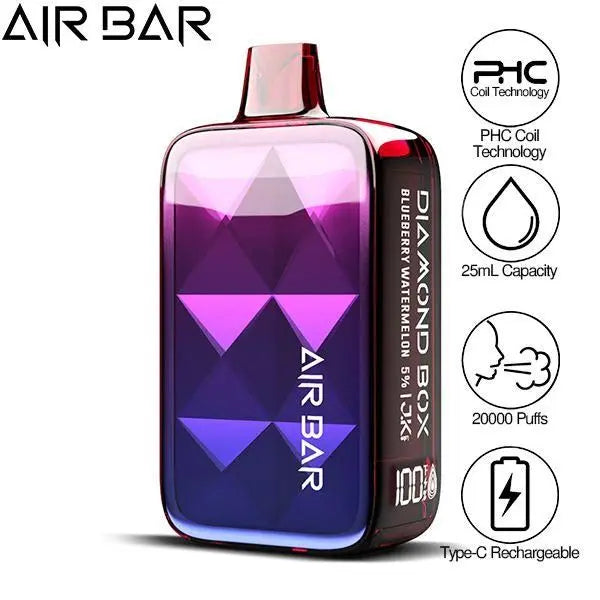 Air Bar Diamond Box 20k Disposable 25mL (10/pack)