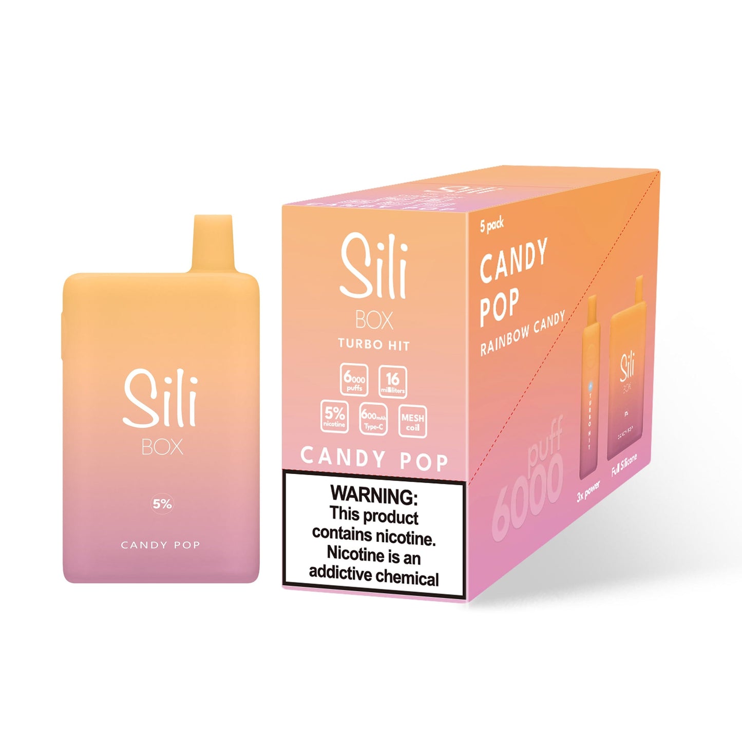 Sili Box 6000 Disposable 16mL (Pack/5) - Clearance