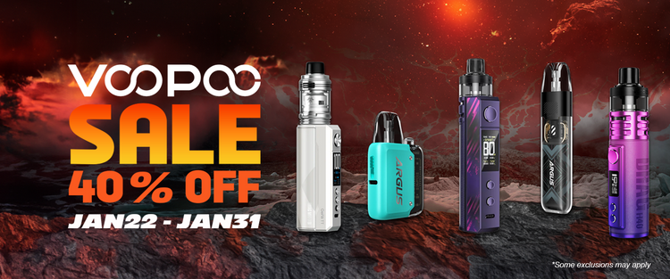 VOOPOO Sale 40% OFF!