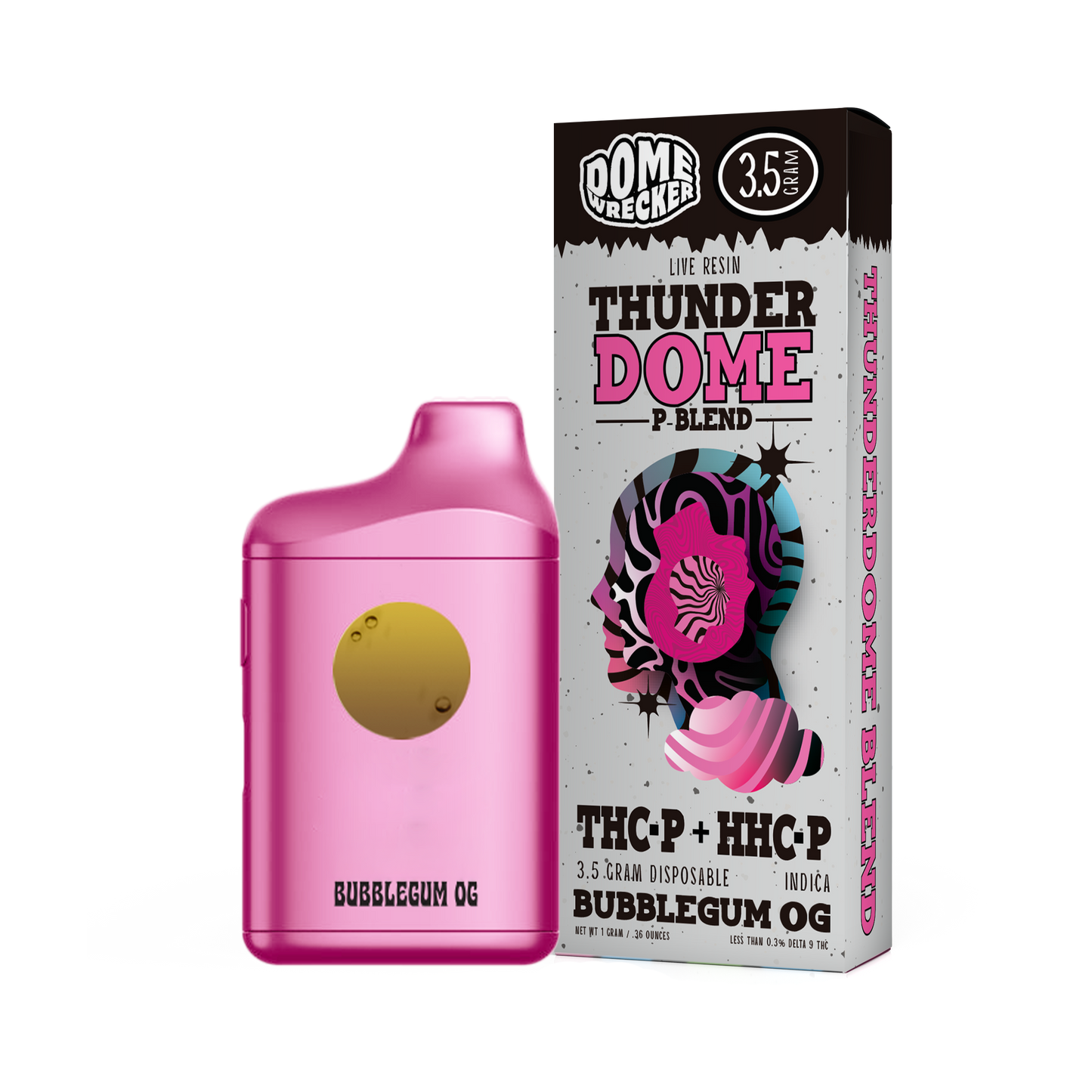 Domewrecker Thunderdome Disposable 3.5g (5/Pack) [DROPSHIP]