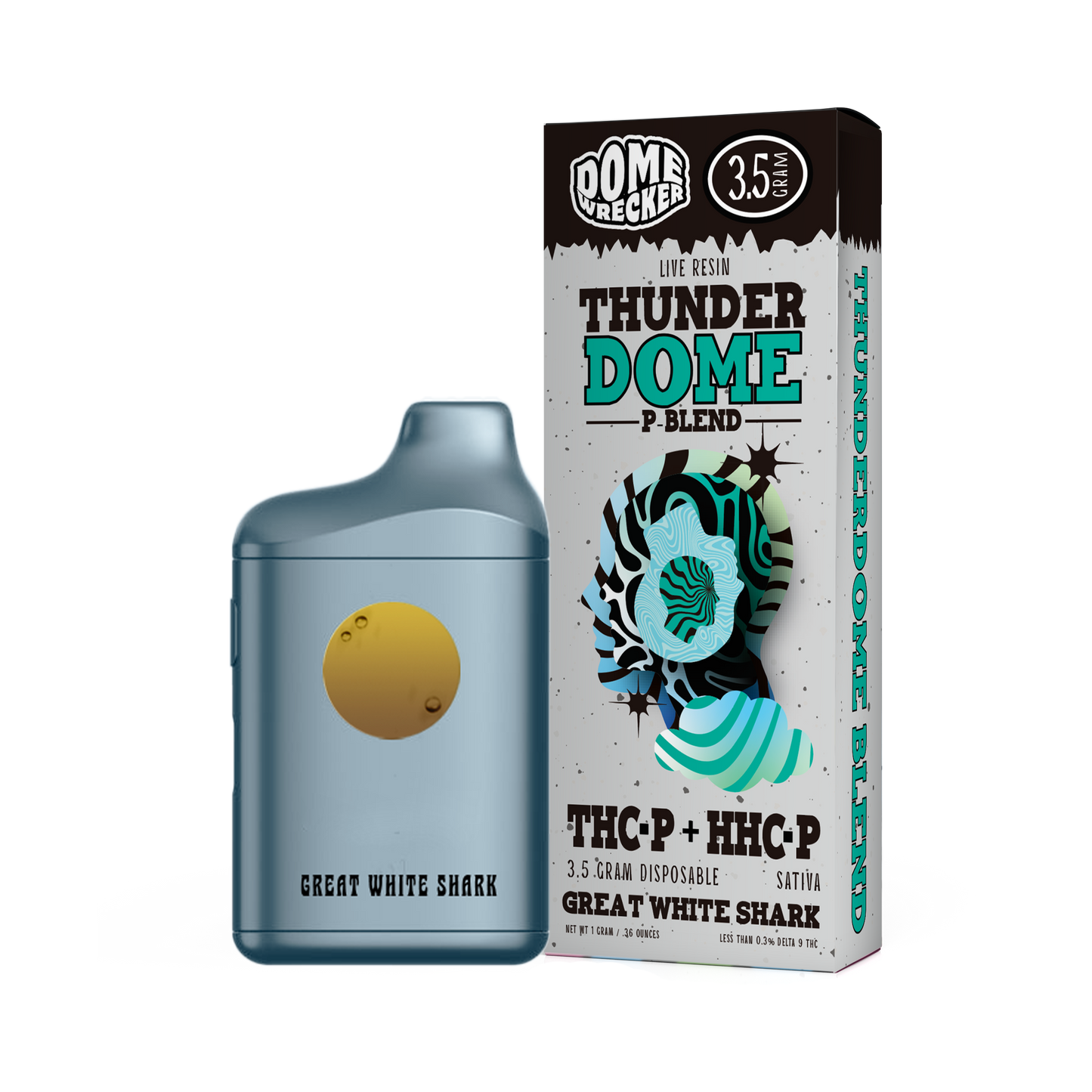 Domewrecker Thunderdome Disposable 3.5g (5/Pack) [DROPSHIP]