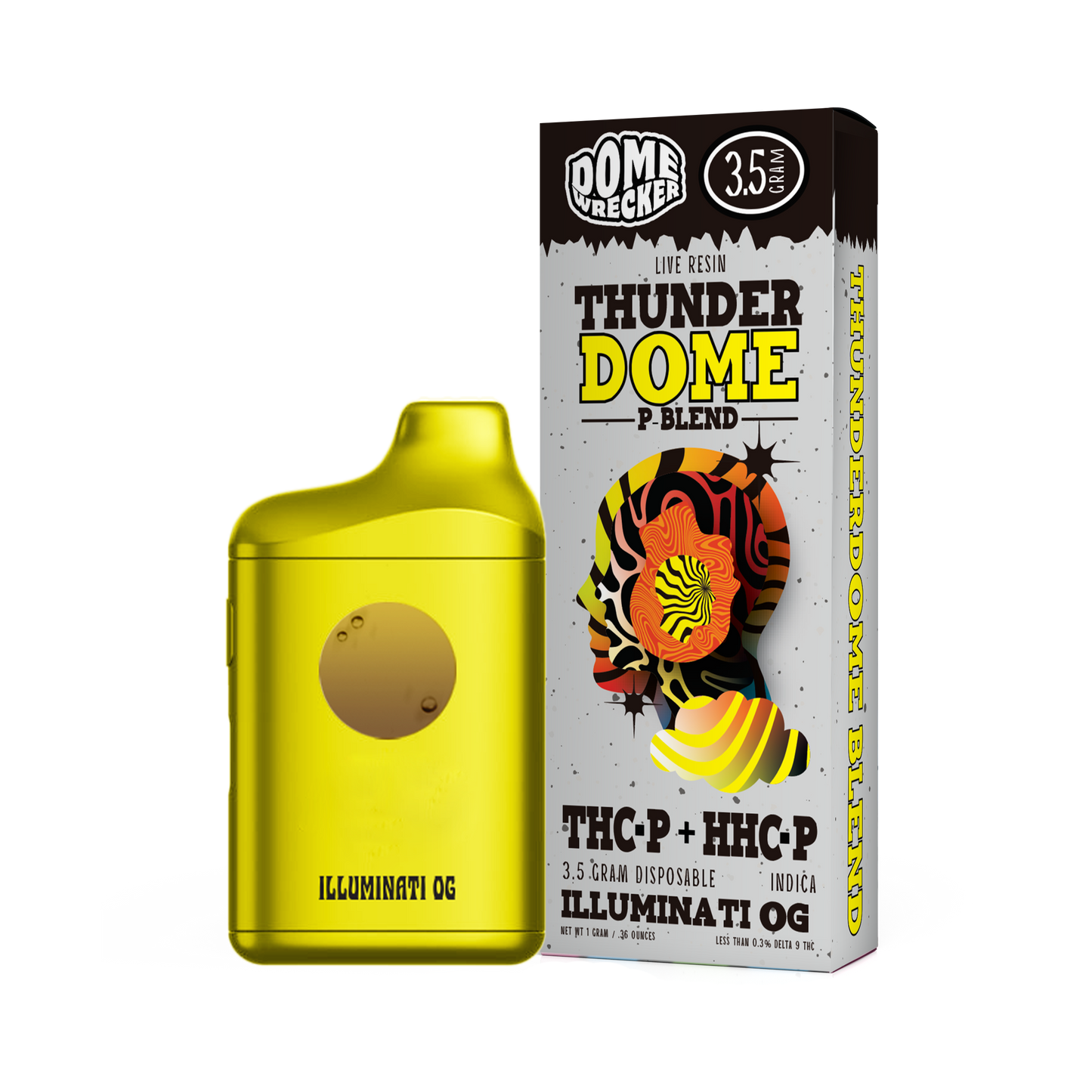 Domewrecker Thunderdome Disposable 3.5g (5/Pack) [DROPSHIP]