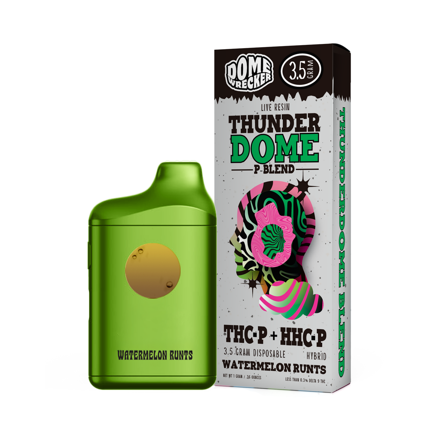 Domewrecker Thunderdome Disposable 3.5g (5/Pack) [DROPSHIP]