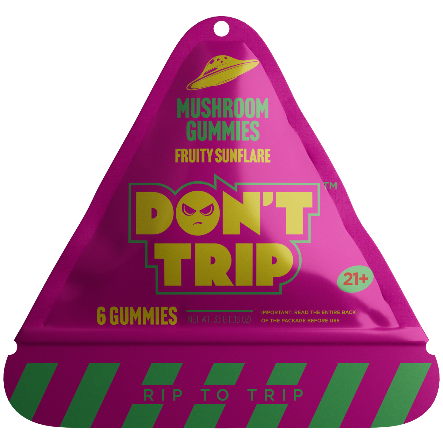 Dozo DON'T TRIP Mushroom Gummies 5500mg 6ct (5/pack)