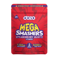 Dozo Mega Smashers Gummies 1250mg 5ct (SINGLE)