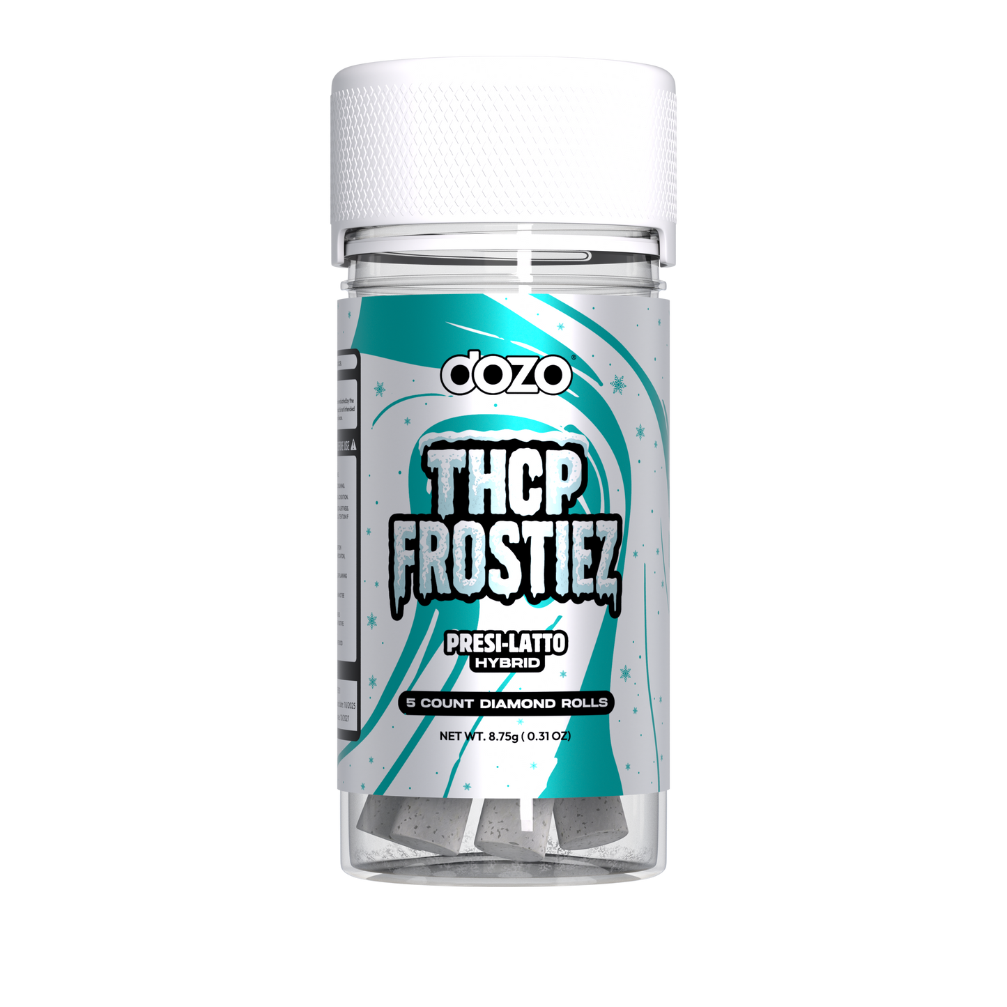 Dozo THC-P Frostiez Pre Roll 5ct 1.75g (SINGLE)