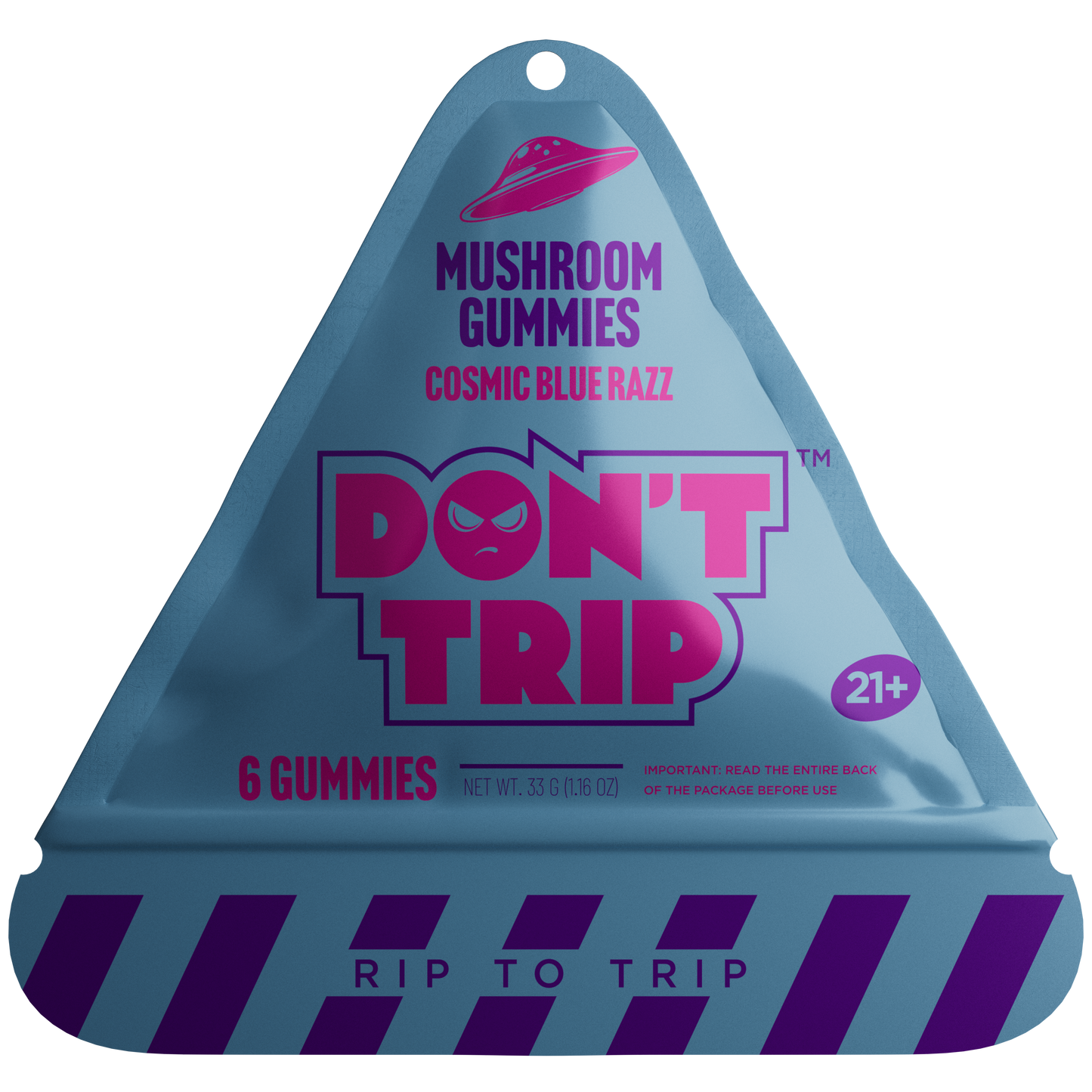 Dozo DON'T TRIP Mushroom Gummies 5500mg 6ct (5/pack)