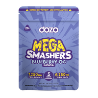 Dozo Mega Smashers Gummies 1250mg 5ct (SINGLE)