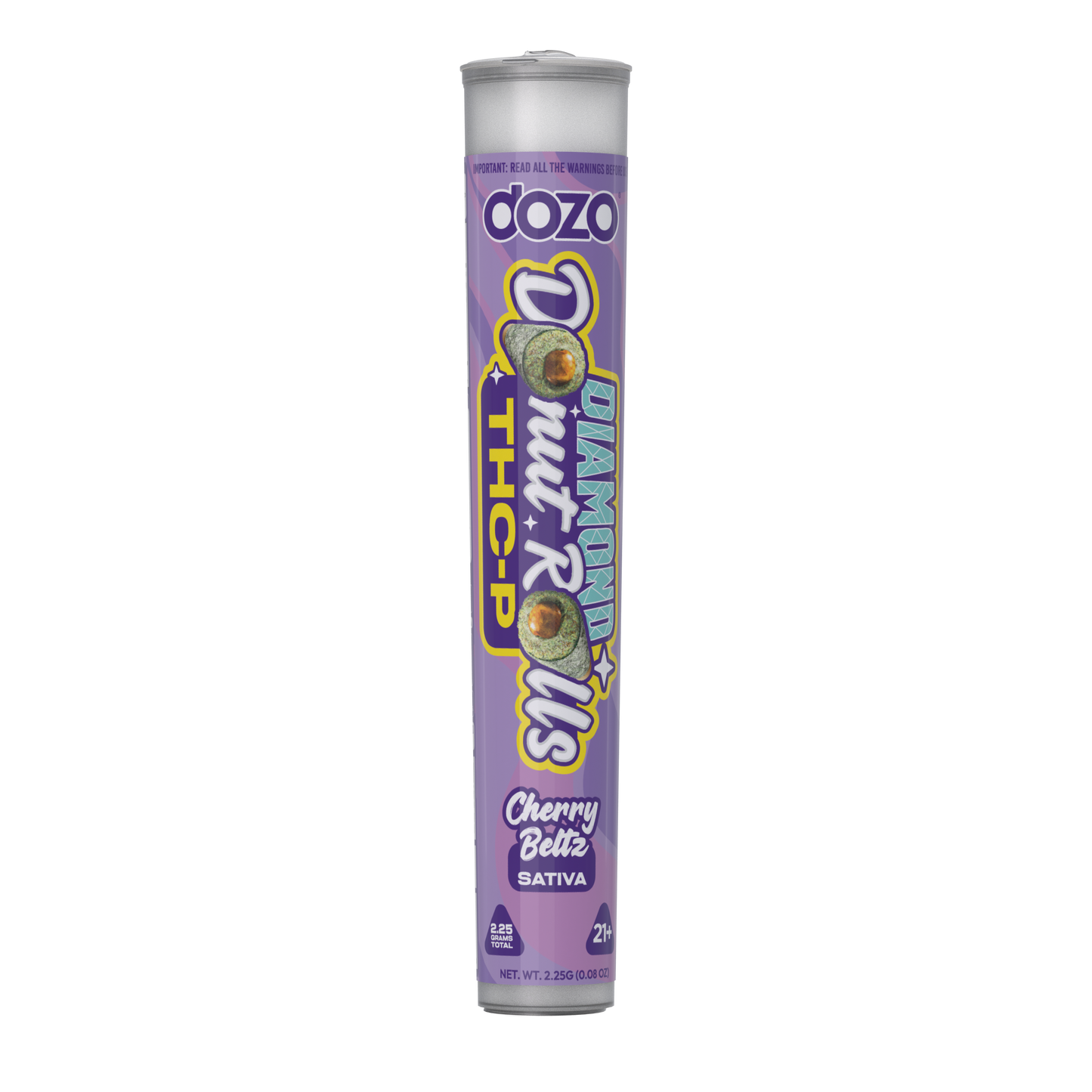 Dozo Diamond Donut THC-P Pre Roll 2.25g (20/pack)