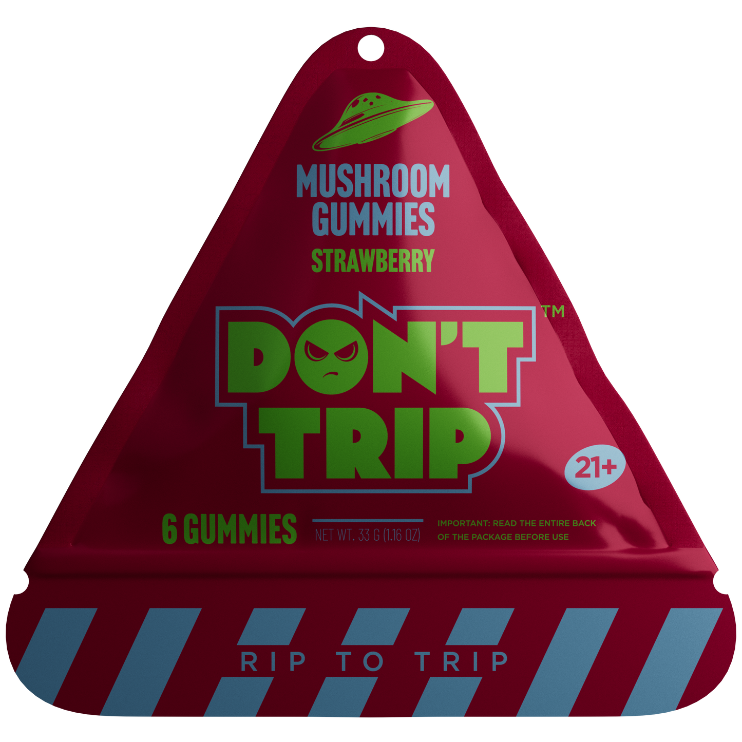Dozo DON'T TRIP Mushroom Gummies 5500mg 6ct (5/pack)