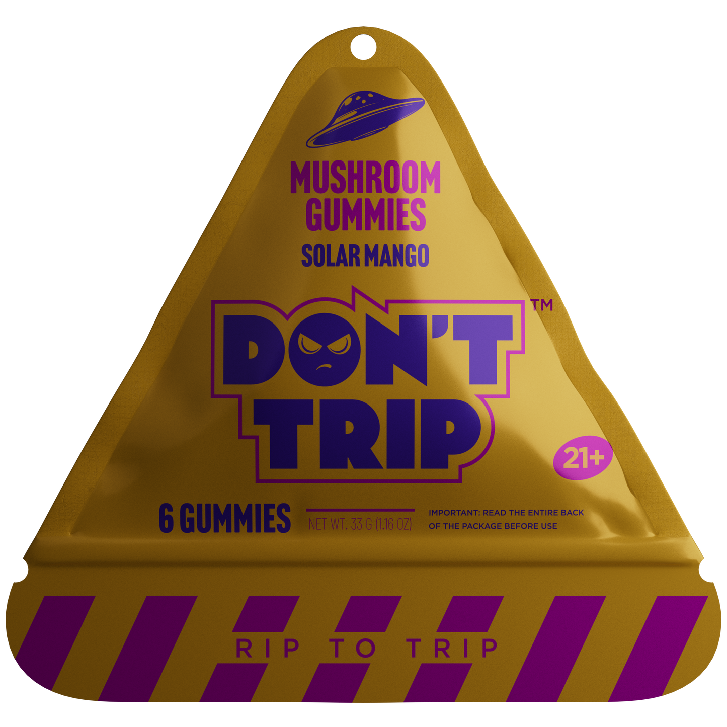 Dozo DON'T TRIP Mushroom Gummies 5500mg 6ct (5/pack)