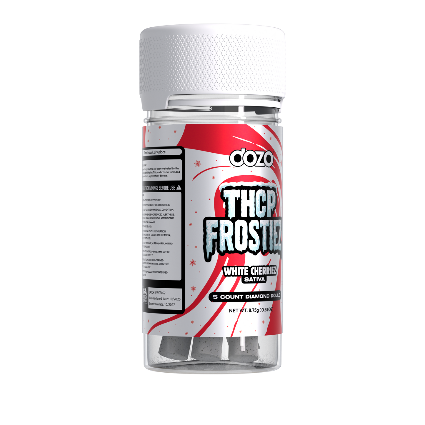 Dozo THC-P Frostiez Pre Roll 5ct 1.75g (SINGLE)