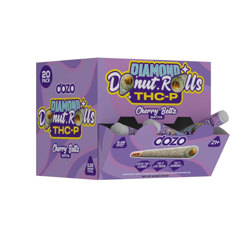 Dozo Diamond Donut THC-P Pre Roll 2.25g (20/pack)