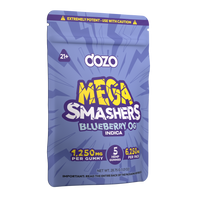 Dozo Mega Smashers Gummies 1250mg 5ct (SINGLE)