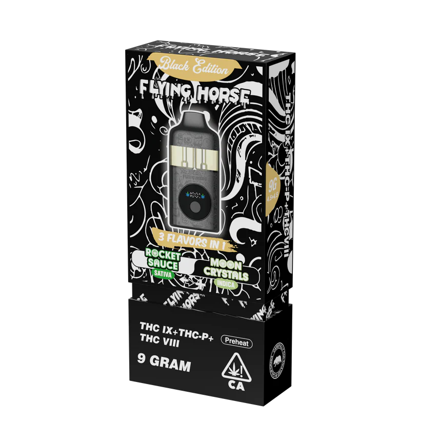 Flying Horse Black Edition Disposable 9g (SINGLE)