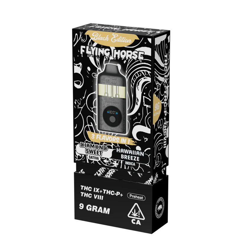 Flying Horse Black Edition Disposable 9g (SINGLE)