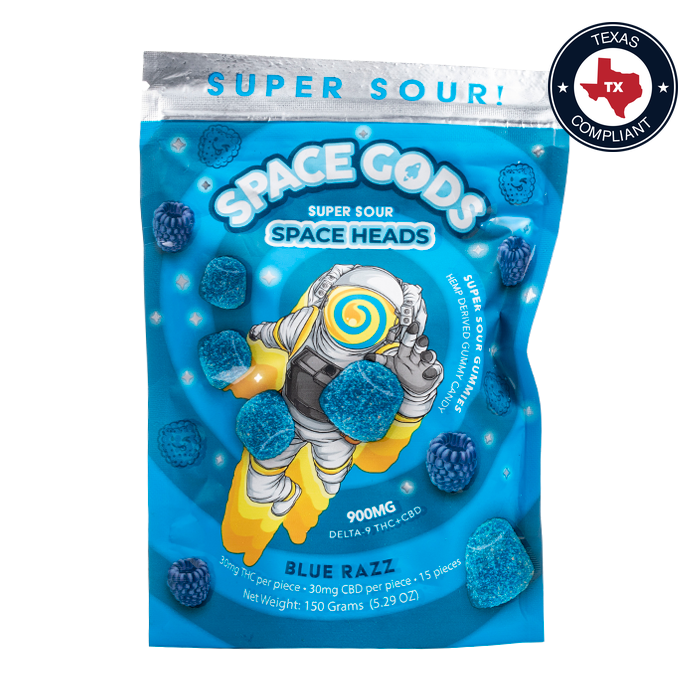 Space Gods D9 Space Heads Gummies - Texas Compliant