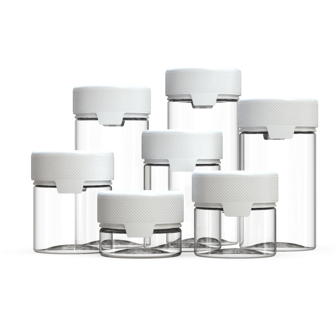 Chubby Gorilla Aviator Jar White