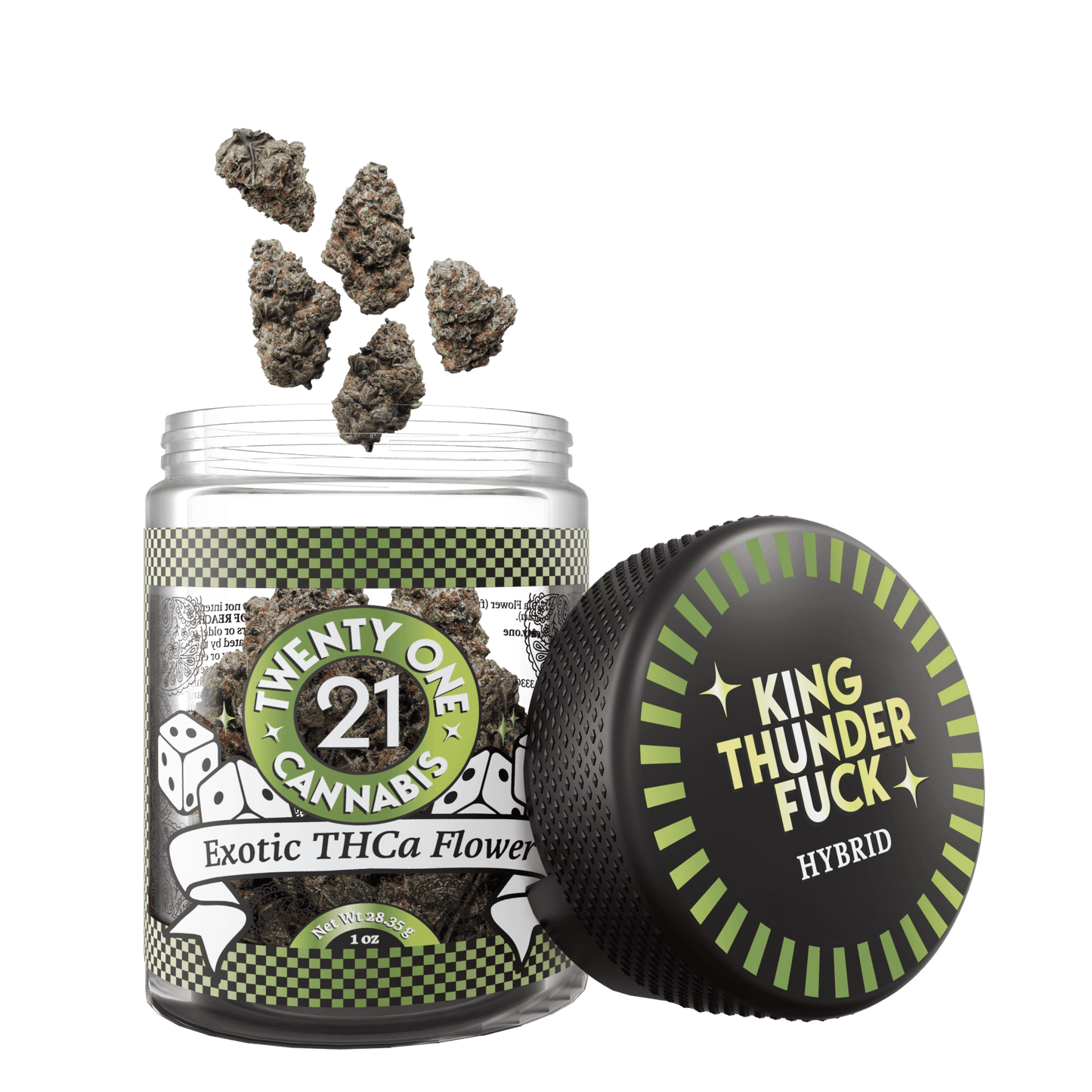 Twenty One THC-A Exotic Flower 1oz (SINGLE) [DROPSHIP]
