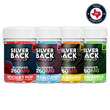 Silverback Hemp Co D9 Gummies - Texas Compliant