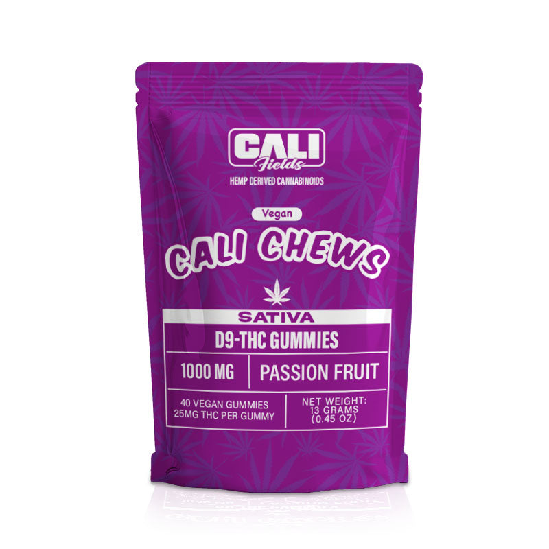 Cali Fields Cali Chews Gummies 25mg (40/pack) [DROPSHIP]