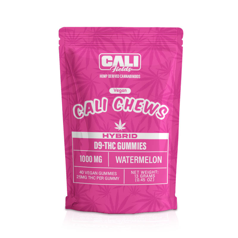 Cali Fields Cali Chews Gummies 25mg (40/pack) [DROPSHIP]