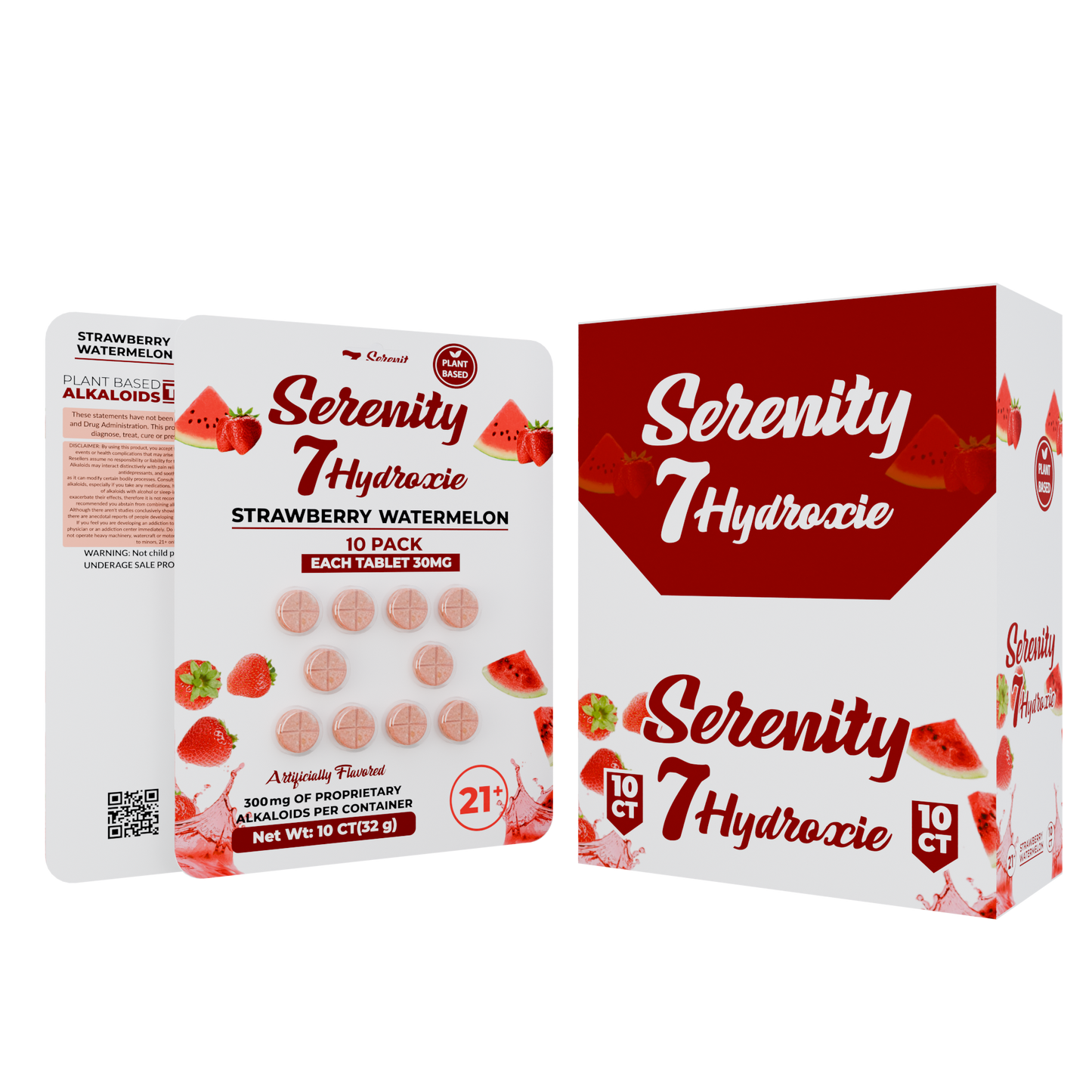 Serenity 7Hydroxy Tablets 30mg 10ct (10/pack) [DROPSHIP]