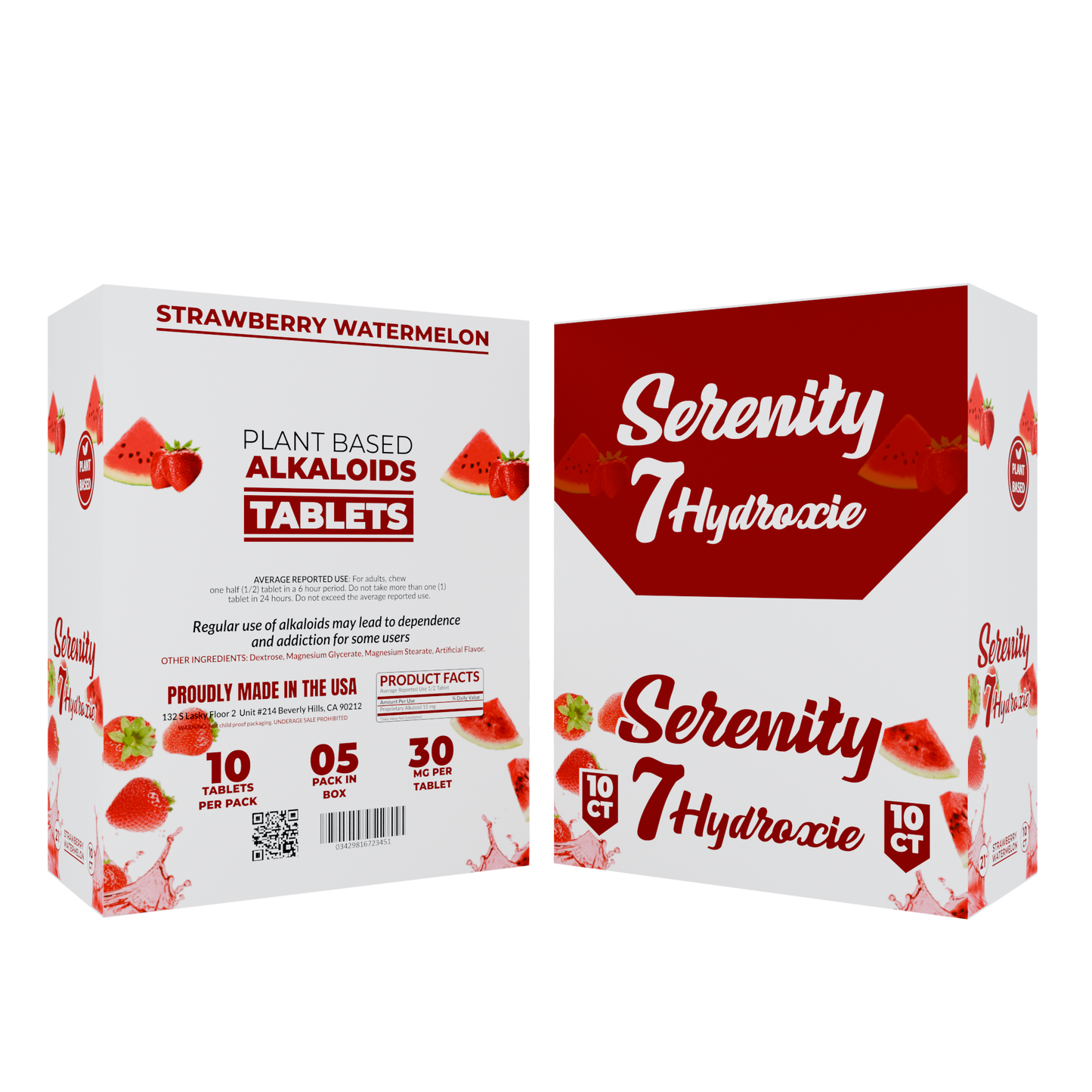 Serenity 7Hydroxy Tablets 30mg 10ct (10/pack) [DROPSHIP]