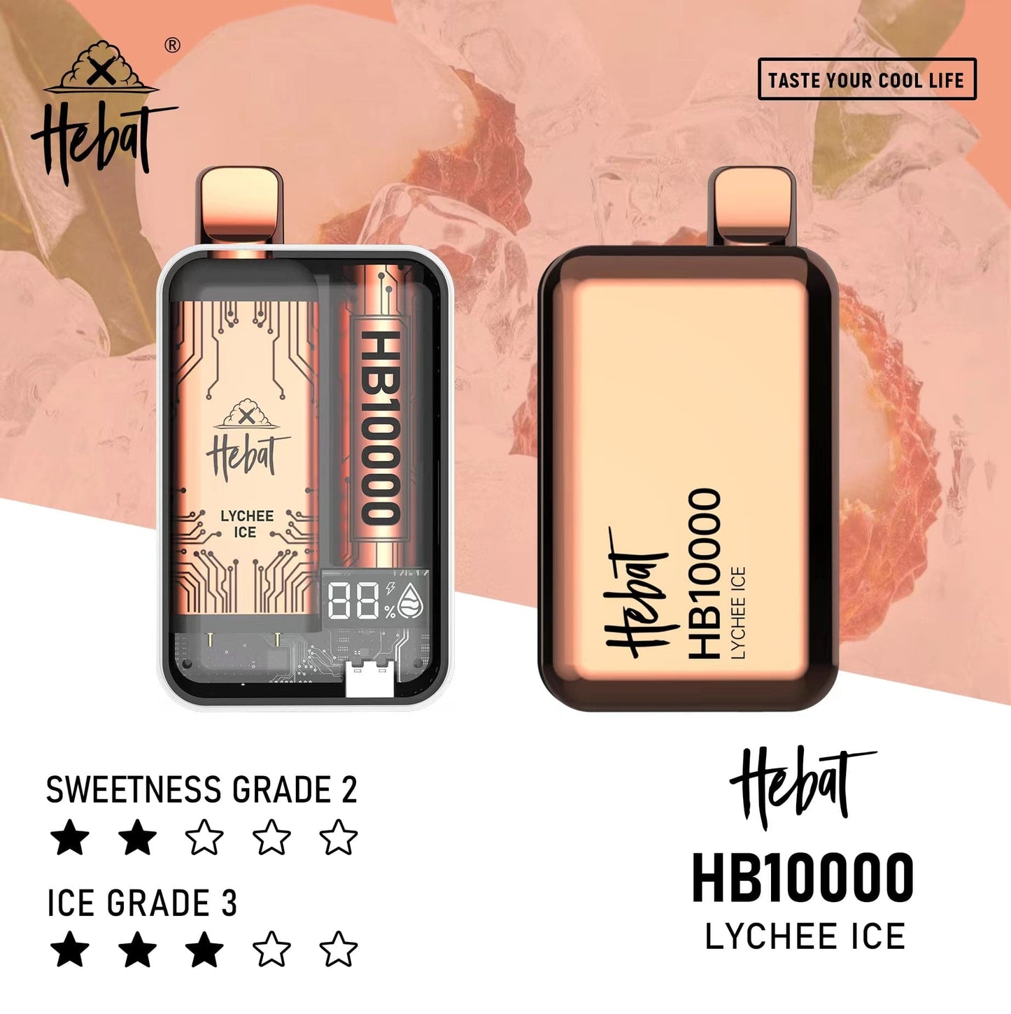 Hebat HB10000 Disposable 18mL (5/Pack) [DROPSHIP]