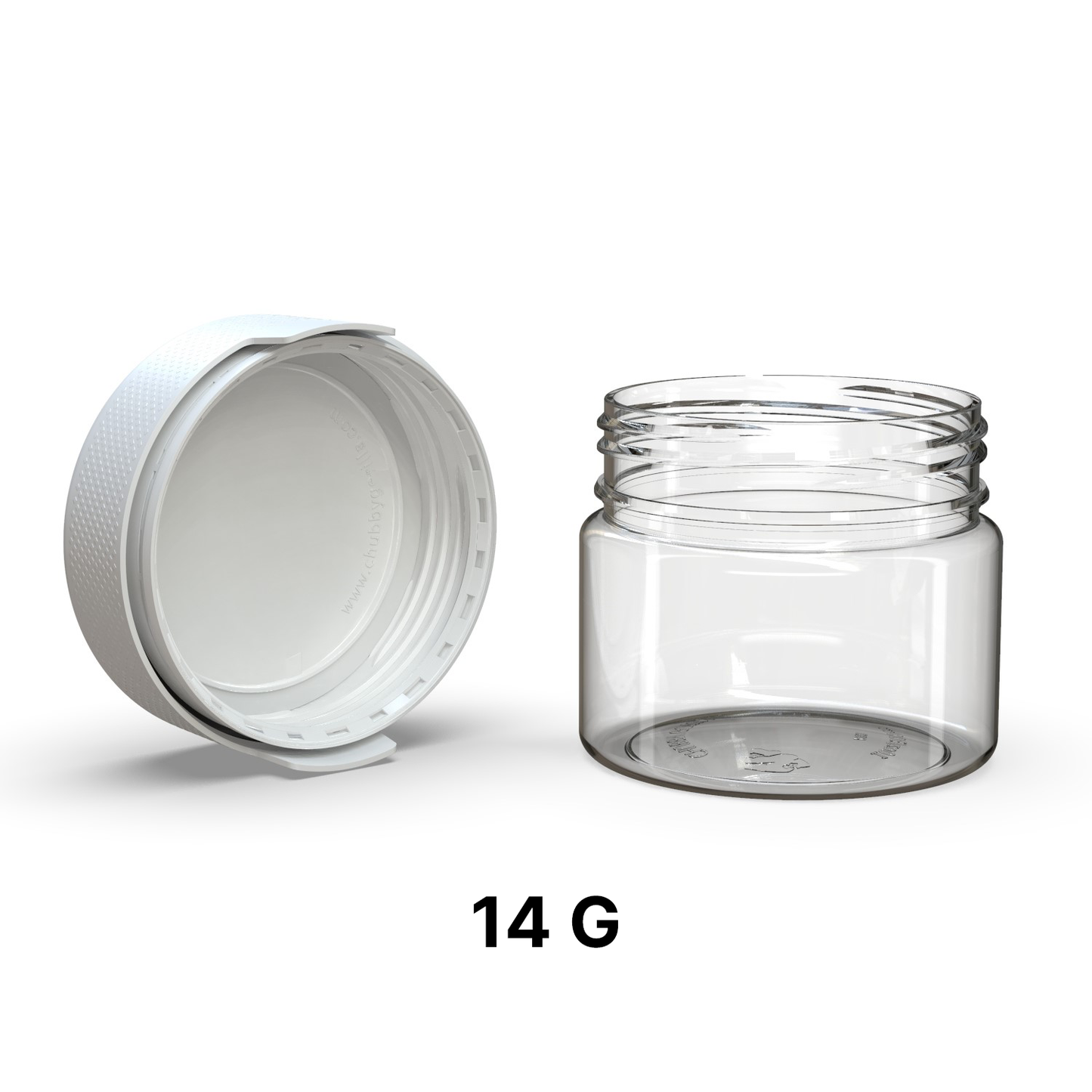 Chubby Gorilla Aviator Jar White