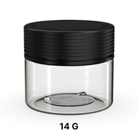 Chubby Gorilla Spiral Jar Black