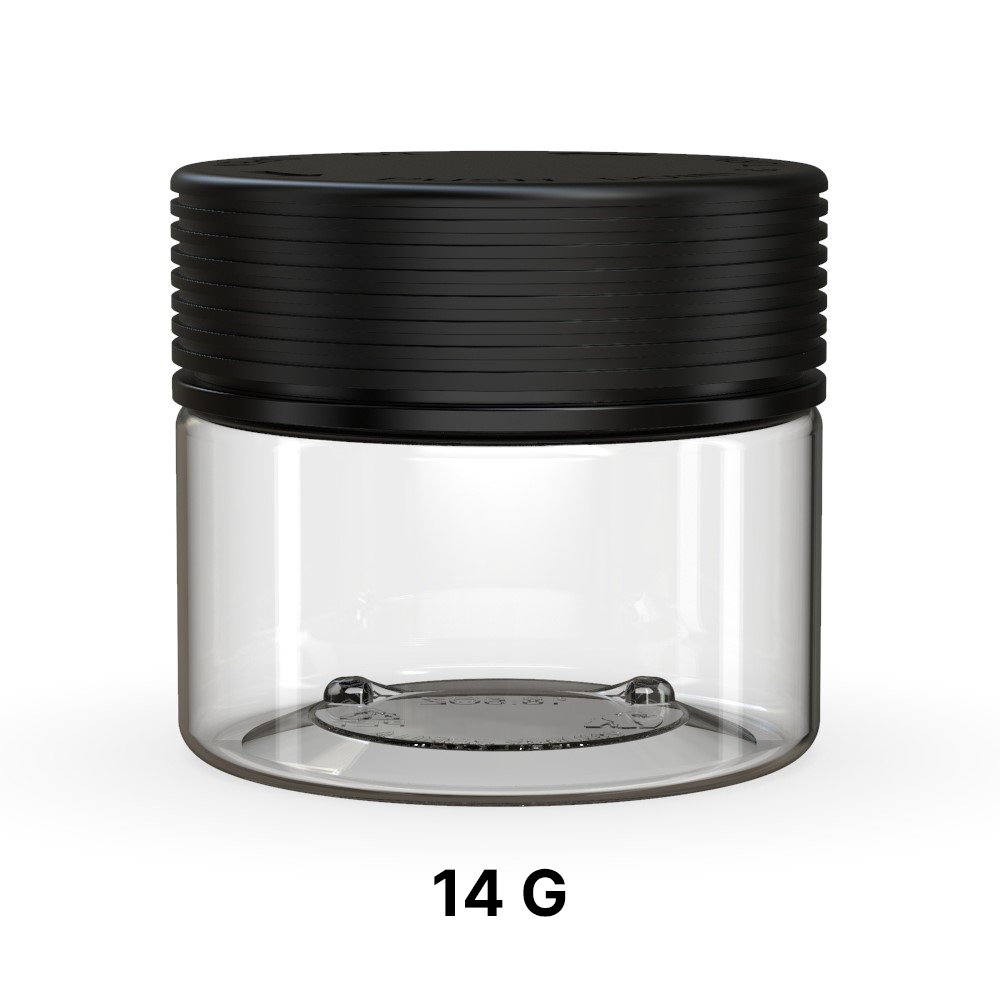 Chubby Gorilla Spiral Jar Black