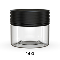 Chubby Gorilla Spiral Jar Black