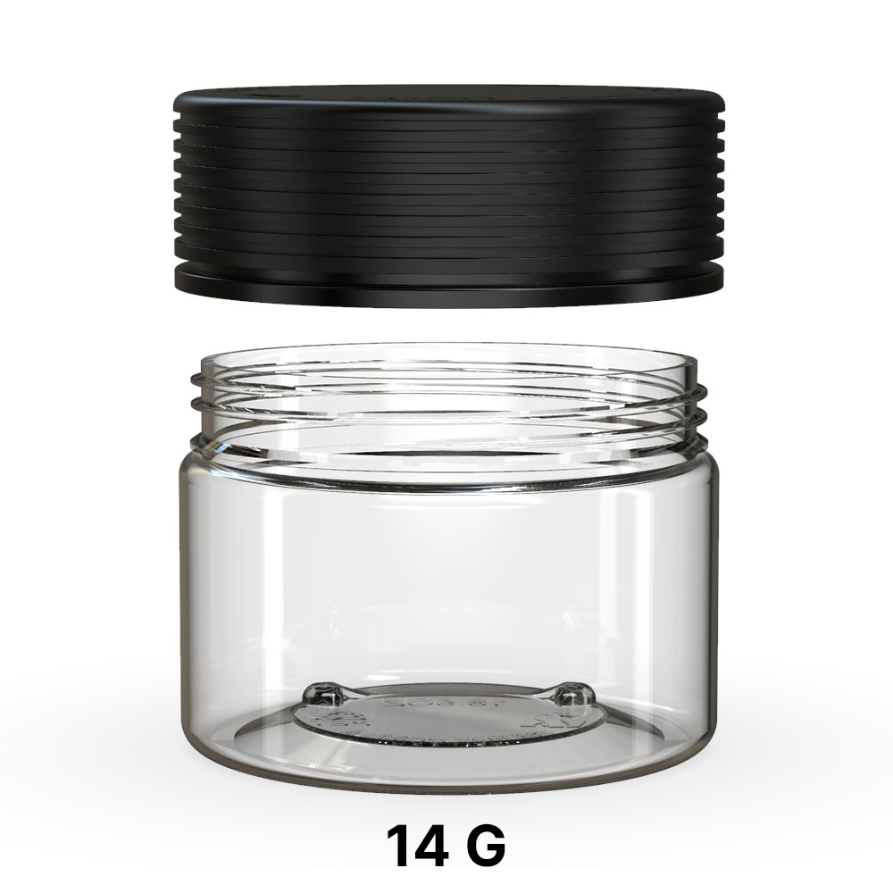 Chubby Gorilla Spiral Jar Black