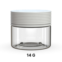 Chubby Gorilla Spiral Jar White