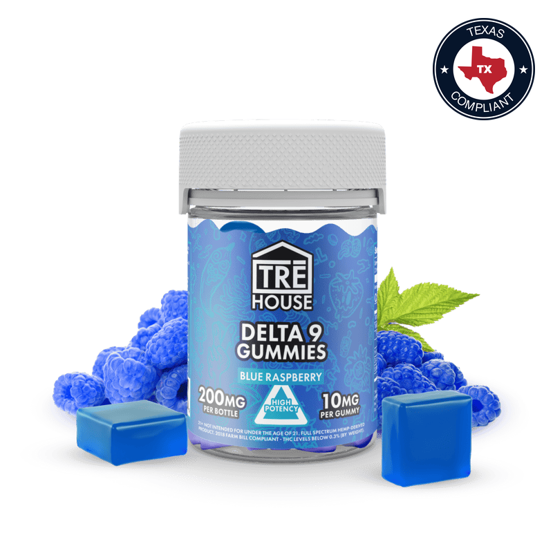 TRE House D9 Gummies 200mg - Texas Compliant