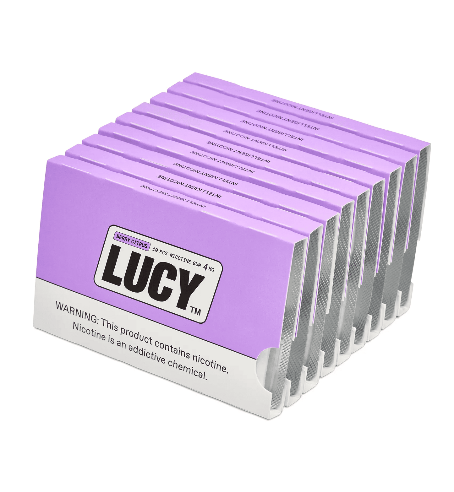 Lucy Nicotine Gum (10/pack)