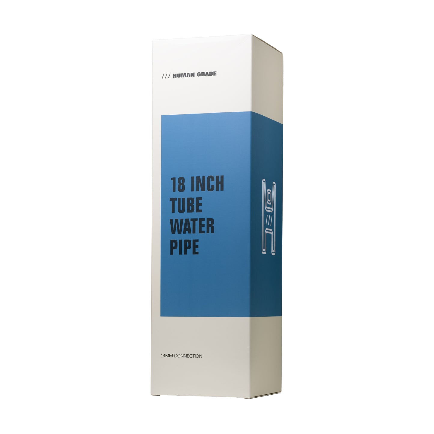 Human Grade 18" Tube Water Pipe (SINGLE)