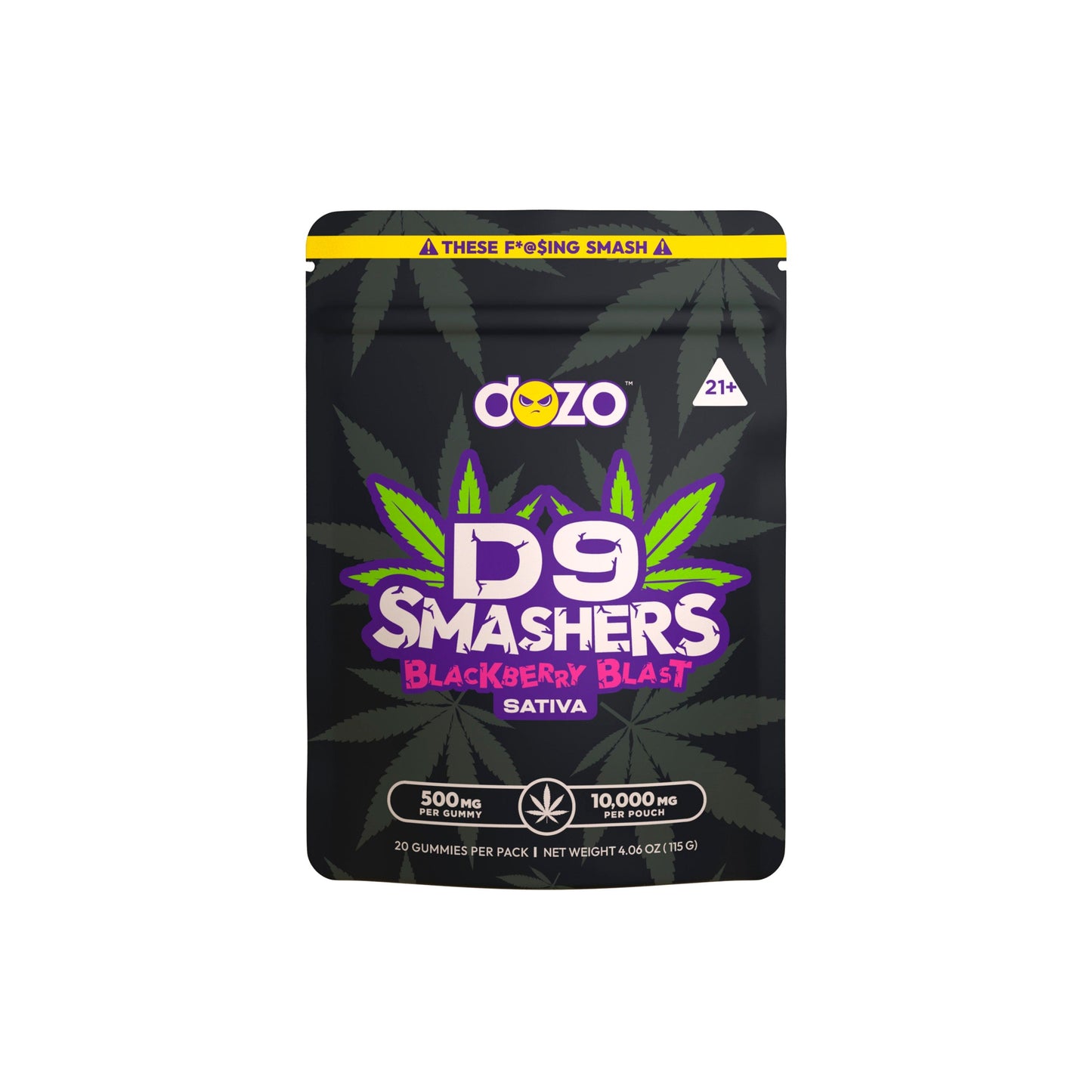 Dozo D9 Smashers Gummies 10,000mg 20ct (SINGLE)