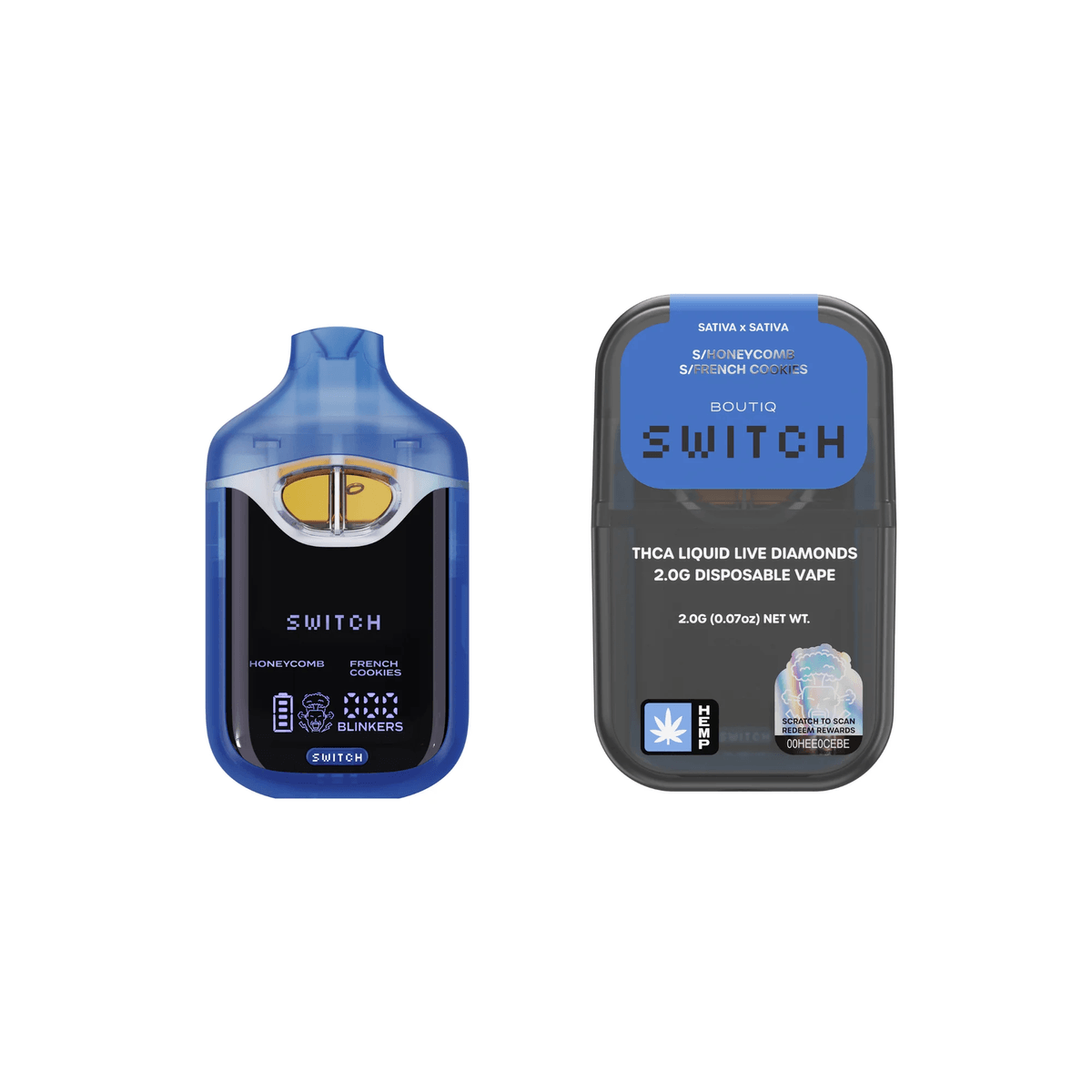 Boutiq Switch Liquid Diamond Disposable 2g (SINGLE)