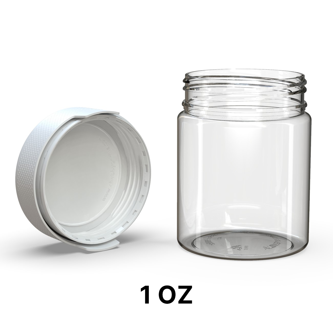 Chubby Gorilla Aviator Jar White