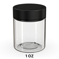 Chubby Gorilla Spiral Jar Black