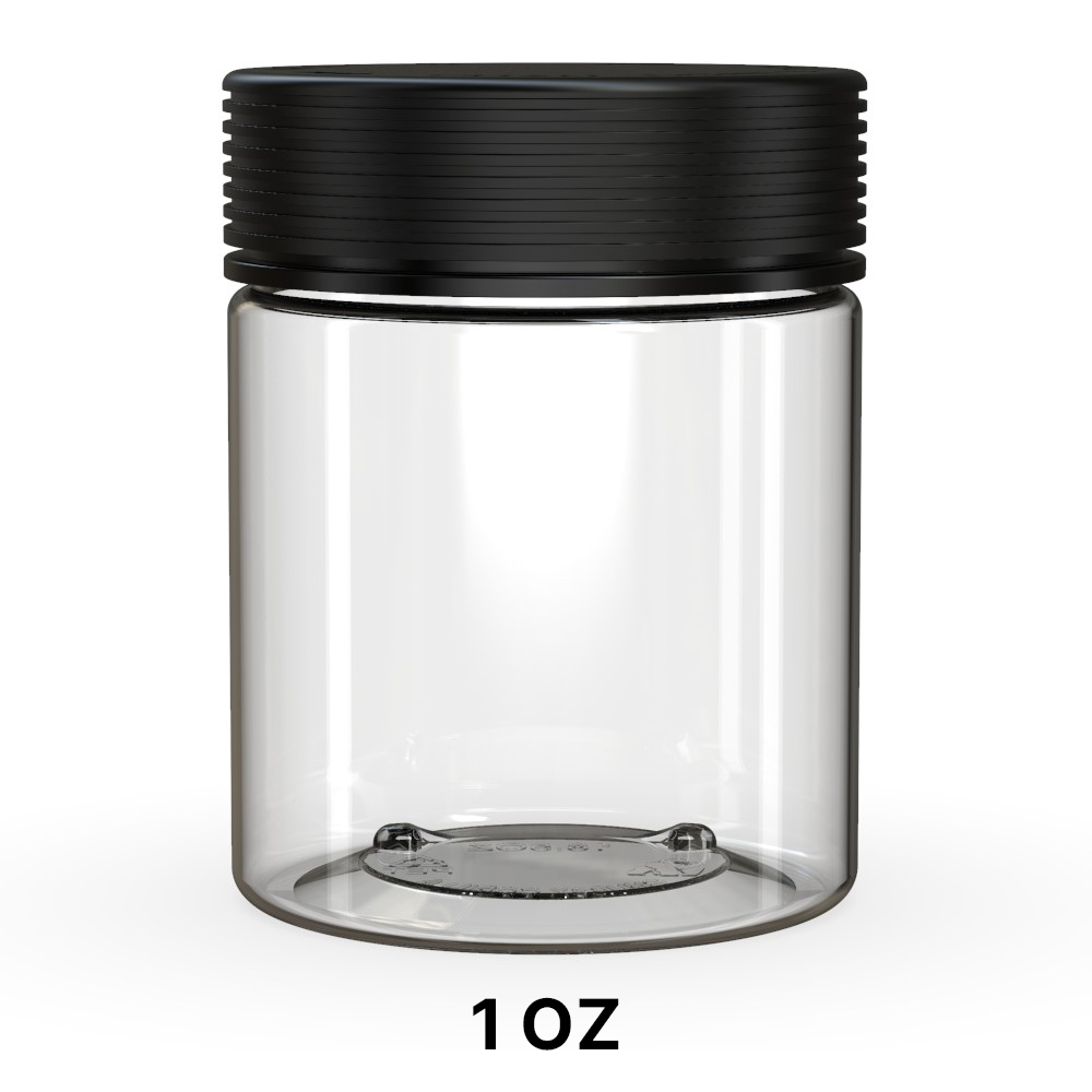 Chubby Gorilla Spiral Jar Black