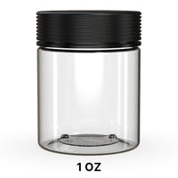 Chubby Gorilla Spiral Jar Black