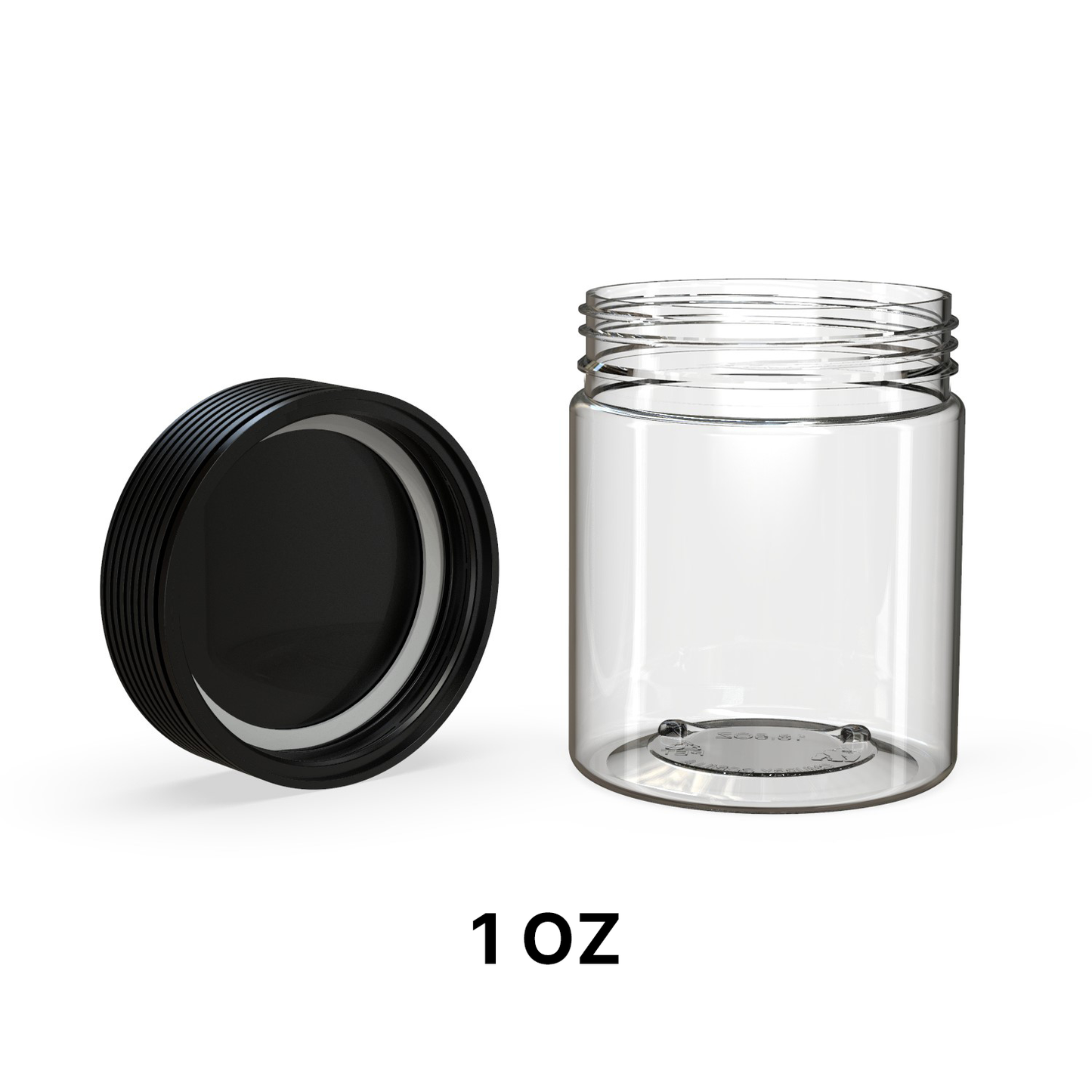 Chubby Gorilla Spiral Jar Black