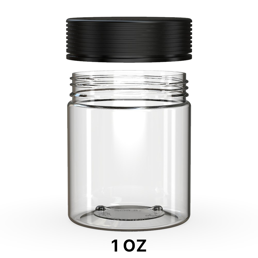 Chubby Gorilla Spiral Jar Black